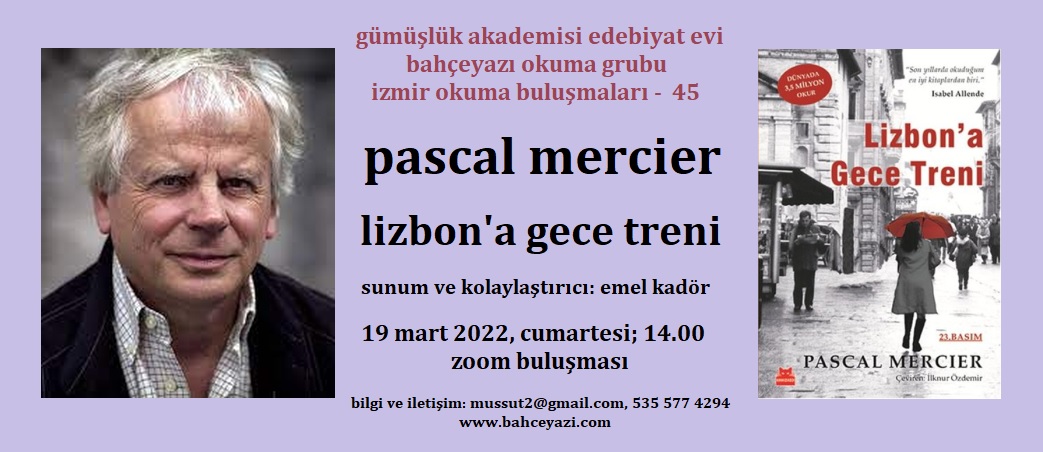 Pascal Mercier - Lizbon'a Gece Treni