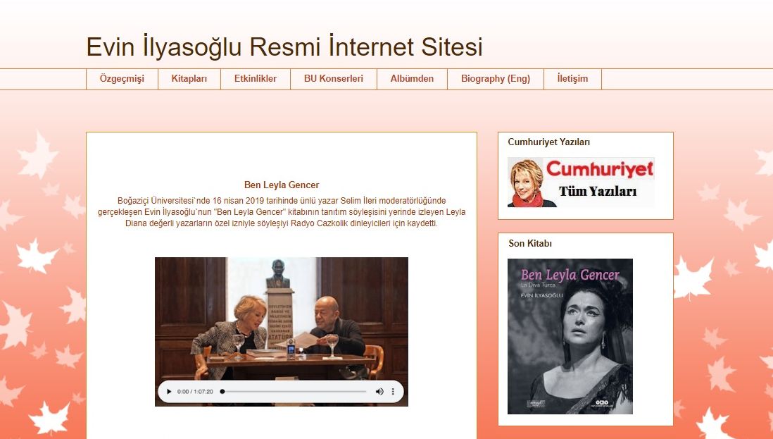 evin ilyasolu'nun resmi sitesi