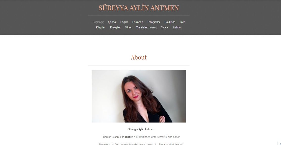 sreyya aylin antmen'in resmi sitesi